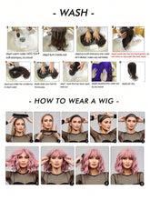 Load image into Gallery viewer, 26 Inch Gradient Straight Hair Wigs

