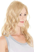 Load image into Gallery viewer, 18&quot; Wavy Heat Resistant Fibre Lace Front Mono Hairpiece Topper Belle Tress Wigs
