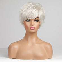 Load image into Gallery viewer, Layered Short Flip Style Blended Human Hair Wig for Women
