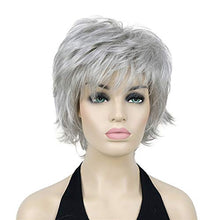 Load image into Gallery viewer, Short Layered Shaggy Synthetic Wig with Bangs
