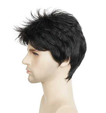 Load image into Gallery viewer, Short Straight Synthetic Mens Wig Wig Store
