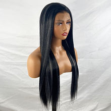 Load image into Gallery viewer, Brown Lace Front Wig with Blonde Highlights Wig Store 
