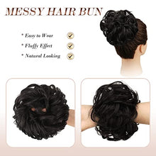 Load image into Gallery viewer, Large Full Messy Hair Bun Hair Pieces 1.94oz
