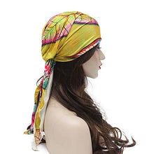 Load image into Gallery viewer, Pre Tied Head Scarf Headwrap Turban
