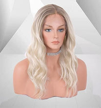 Load image into Gallery viewer, 12 inch Light Brown Loose Curly Lace Front Wig with Middle Part Wig Store
