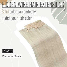 Load image into Gallery viewer, Human Hair Invisible Wire Hair Extensions Wig Store
