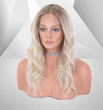Load image into Gallery viewer, 12 inch Light Brown Loose Curly Lace Front Wig with Middle Part Wig Store
