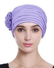 Load image into Gallery viewer, Stylish Chemo Headwear Head Wrap Caps
