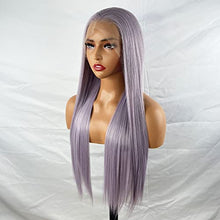 Load image into Gallery viewer, Brown Lace Front Wig with Blonde Highlights Wig Store 
