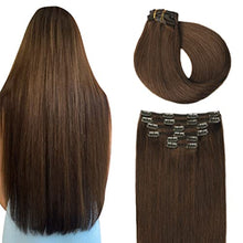 Load image into Gallery viewer, Double Weft Clip in Hair Extensions Human Hair
