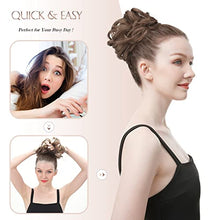 Load image into Gallery viewer, Large Full Messy Hair Bun Hair Pieces 1.94oz
