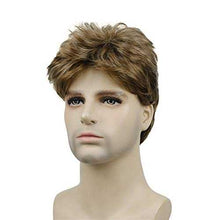 Load image into Gallery viewer, Short Straight Synthetic Mens Wig Wig Store
