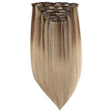 Load image into Gallery viewer, Real Human Hair Extension Clip Ins 120 Grams 7 Pcs Hair Extensions Wig Store
