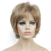 Load image into Gallery viewer, Short Layered Shaggy Synthetic Wig with Bangs
