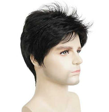 Load image into Gallery viewer, Short Straight Synthetic Mens Wig Wig Store
