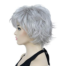 Load image into Gallery viewer, Short Layered Shaggy Synthetic Wig with Bangs
