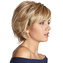 Load image into Gallery viewer, Layered Short Flip Style Blended Human Hair Wig for Women
