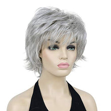 Load image into Gallery viewer, Short Layered Shaggy Synthetic Wig with Bangs

