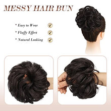 Load image into Gallery viewer, Curly Large Hair Bun Scrunchie Extension
