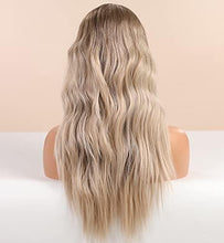 Load image into Gallery viewer, 12 inch Light Brown Loose Curly Lace Front Wig with Middle Part Wig Store
