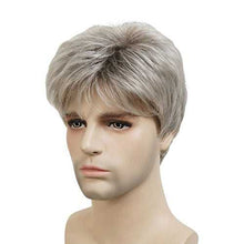 Load image into Gallery viewer, Short Straight Synthetic Mens Wig Wig Store
