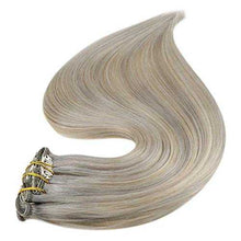 Load image into Gallery viewer, Real Human Hair Extension Clip Ins 120 Grams 7 Pcs Hair Extensions Wig Store
