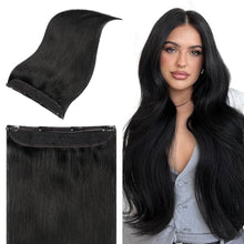 Load image into Gallery viewer, Halo hair extension with transparent wire Canada
