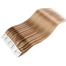 Load image into Gallery viewer, Tape in Hair Extensions Human Hair - 20 Pcs 50 Grams
