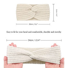 Load image into Gallery viewer, Crochet Ear Warmer Knit Headband - 6pcs
