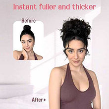 Load image into Gallery viewer, Curly Messy Hair Bun Hair Piece Elastic Drawstring Hair Bun Wig Store
