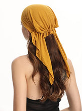 Load image into Gallery viewer, Pre Tied Head Scarf Headwrap Turban
