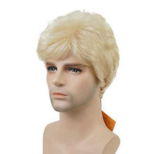 Load image into Gallery viewer, Short Straight Synthetic Mens Wig Wig Store
