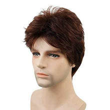 Load image into Gallery viewer, Short Straight Synthetic Mens Wig Wig Store
