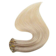 Load image into Gallery viewer, Real Human Hair Extension Clip Ins 120 Grams 7 Pcs Hair Extensions Wig Store
