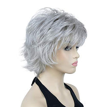 Load image into Gallery viewer, Short Layered Shaggy Synthetic Wig with Bangs
