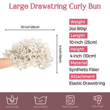 Load image into Gallery viewer, Curly Messy Hair Bun Hair Piece Elastic Drawstring Hair Bun Wig Store
