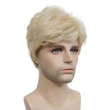 Load image into Gallery viewer, Short Straight Synthetic Mens Wig Wig Store
