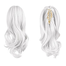 Load image into Gallery viewer, Synthetic Clip in Claw Hair Extension 13&quot; Ponytail Extension Long Curly Ponytail
