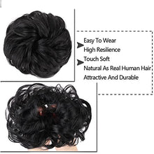Load image into Gallery viewer, Curly Synthetic Messy Hair Bun Hair Scrunchies Extension
