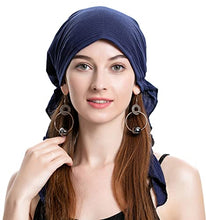 Load image into Gallery viewer, Pre Tied Head Scarf Headwrap Turban
