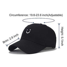 Load image into Gallery viewer, Smiley Face Baseball Cap Accessories Wig Store
