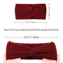 Load image into Gallery viewer, Crochet Ear Warmer Knit Headband - 6pcs
