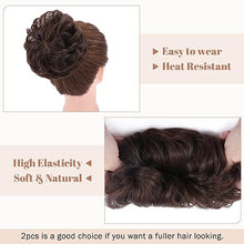 Load image into Gallery viewer, Synthetic Messy Bun Hair Piece for Women
