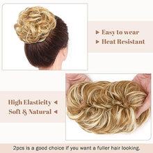 Load image into Gallery viewer, Synthetic Messy Bun Hair Piece for Women
