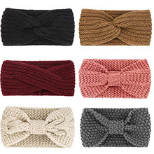 Load image into Gallery viewer, Crochet Ear Warmer Knit Headband - 6pcs
