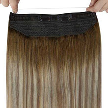 Load image into Gallery viewer, Human Hair Invisible Wire Hair Extensions Wig Store
