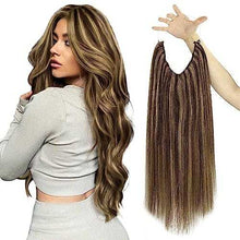 Load image into Gallery viewer, Human Hair Invisible Wire Hair Extensions Wig Store
