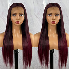 Load image into Gallery viewer, Brown Lace Front Wig with Blonde Highlights Wig Store 
