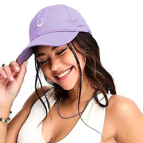 Smiley Face Baseball Cap Accessories Wig Store