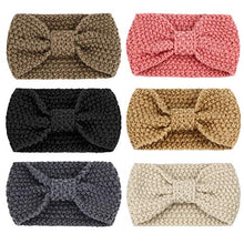 Load image into Gallery viewer, Crochet Ear Warmer Knit Headband - 6pcs
